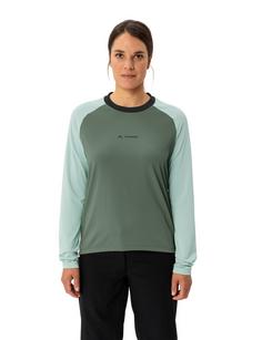 Rückansicht von VAUDE Women's Loamer LS Shirt T-Shirt Damen agave