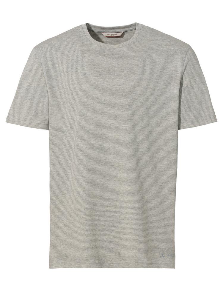 VAUDE VAUDE Men's Mineo Striped T-Shirt II T-Shirt Herren - pigeon grey - 0 | SportScheck
