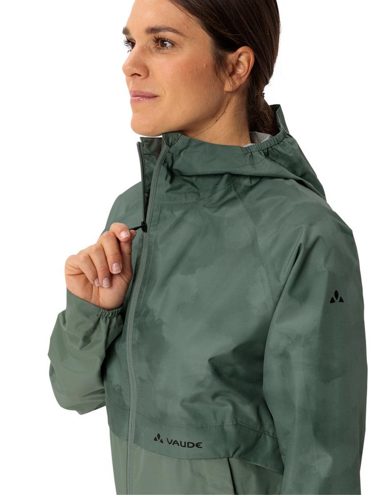 VAUDE VAUDE Women's Loamer Rain Jacket Fahrradjacke Damen - agave - 1 | SportScheck
