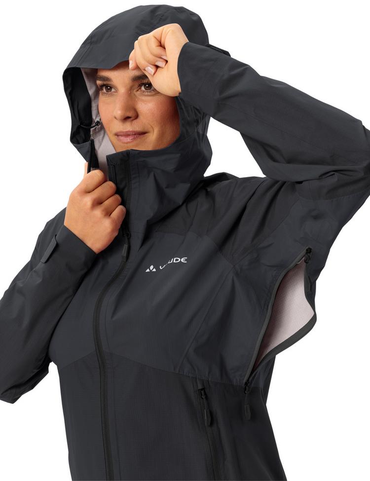 VAUDE VAUDE Women's Simony 2,5L Jacket V Outdoorjacke Damen - black - 1 | SportScheck