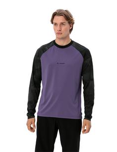 Rückansicht von VAUDE Men's Loamer LS Shirt T-Shirt Herren mulberry