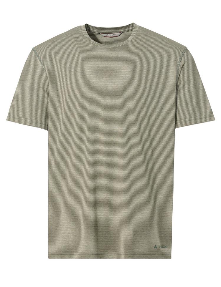 VAUDE VAUDE Men's Mineo Striped T-Shirt II T-Shirt Herren - agave - 0 | SportScheck
