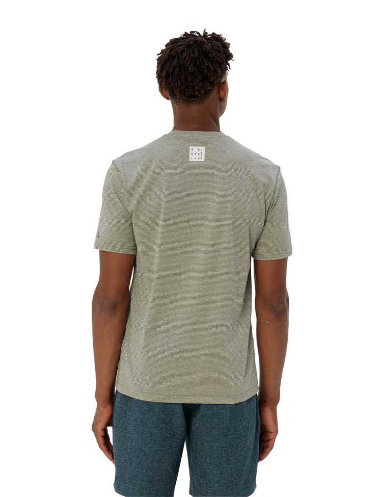 VAUDE VAUDE Men's Mineo Striped T-Shirt II T-Shirt Herren - agave - 1 | SportScheck