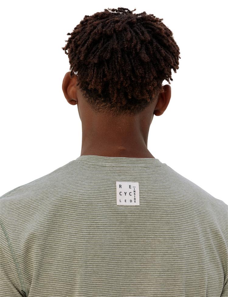 VAUDE VAUDE Men's Mineo Striped T-Shirt II T-Shirt Herren - agave - 1 | SportScheck