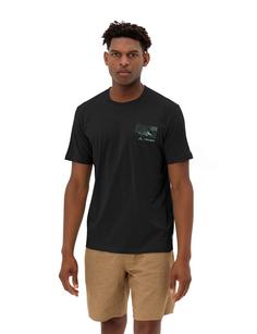 Rückansicht von VAUDE Men's Spirit T-Shirt II T-Shirt Herren black