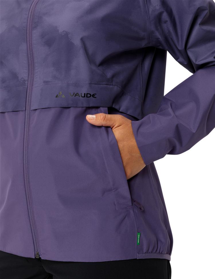 VAUDE VAUDE Women's Loamer Rain Jacket Fahrradjacke Damen - mulberry - 0 | SportScheck