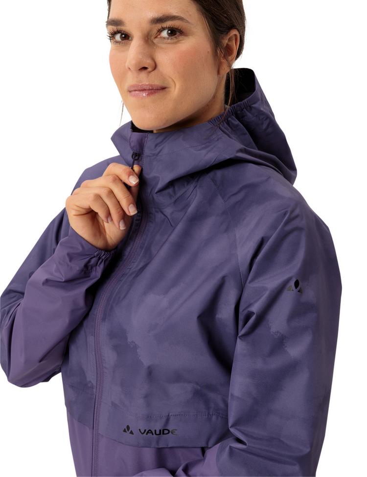 VAUDE VAUDE Women's Loamer Rain Jacket Fahrradjacke Damen - mulberry - 1 | SportScheck