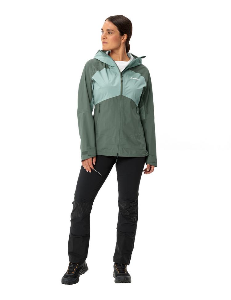 VAUDE VAUDE Women's Simony 2,5L Jacket V Outdoorjacke Damen - agave - 2 | SportScheck