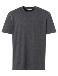 VAUDE Men's Mineo Striped T-Shirt II T-Shirt Herren - phantom black