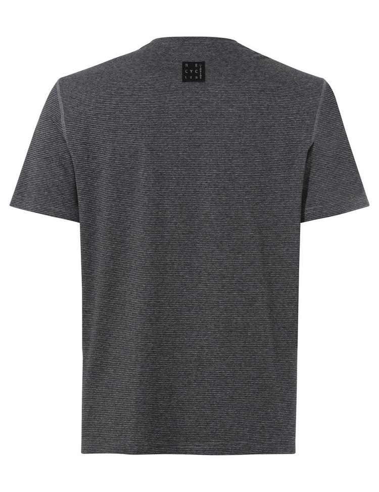 VAUDE VAUDE Men's Mineo Striped T-Shirt II T-Shirt Herren - phantom black - 0 | SportScheck