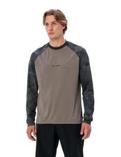 Rückansicht von VAUDE Men's Loamer LS Shirt T-Shirt Herren coconut