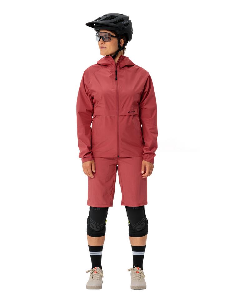 VAUDE VAUDE Women's Loamer Rain Jacket Fahrradjacke Damen - brick - 2 | SportScheck