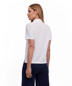 Rückansicht von Falke Polo Shirt Poloshirt Damen white (2000)