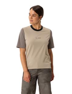 Rückansicht von VAUDE Women's Loamer Shirt T-Shirt Damen linen