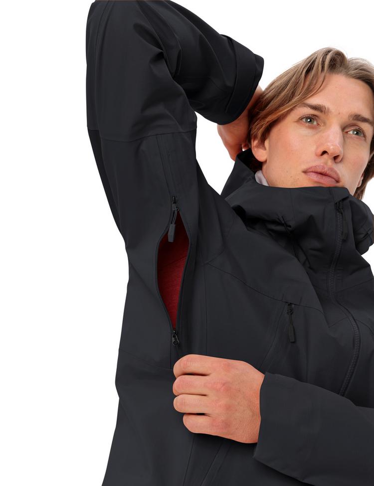 VAUDE VAUDE Men's Croz Alpine 3L Jacket Outdoorjacke Herren - black - 1 | SportScheck