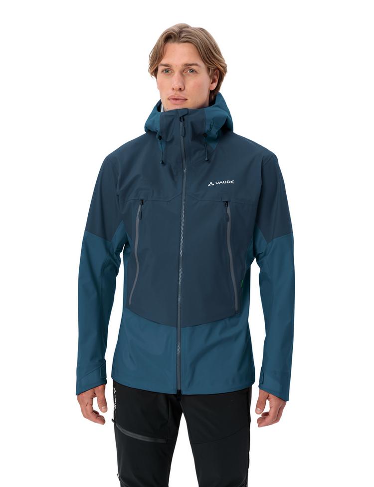 VAUDE VAUDE Men's Croz Alpine 3L Jacket Outdoorjacke Herren - baltic sea - 0 | SportScheck