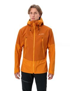 Rückansicht von VAUDE Men's Croz Alpine 3L Jacket Outdoorjacke Herren kurkuma