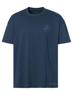 VAUDE Men's Cyclist Casual Shirt T-Shirt Herren dark sea