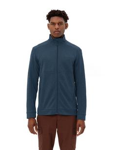 Rückansicht von VAUDE Men's Neyland Hiking SC Jacket Outdoorjacke Herren dark sea