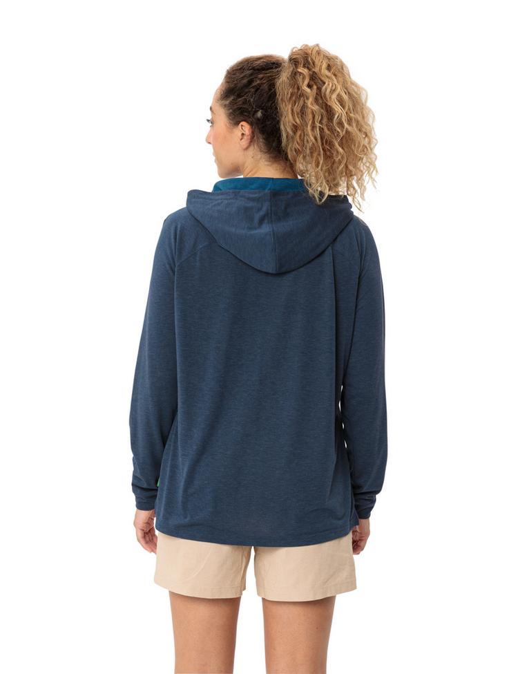 VAUDE VAUDE Women's Mineo LS Hoody Sweatshirt Damen - dark sea - 1 | SportScheck