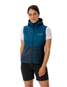 Rückansicht von VAUDE Women's Freney Vest V Outdoorweste Damen shore blue