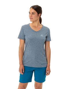 Rückansicht von VAUDE Women's Skomer Print T-Shirt III T-Shirt Damen dark sea