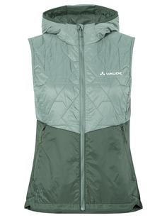 VAUDE Women's Freney Vest V Outdoorweste Damen dusty fern