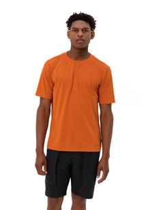 Rückansicht von VAUDE Men's Adlux Shirt T-Shirt Herren kumquat