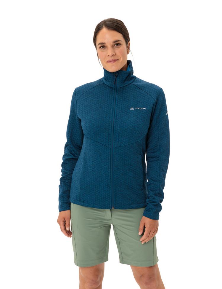 VAUDE VAUDE Women's Skomer Hiking SC Jacket Outdoorjacke Damen - dark sea - 0 | SportScheck