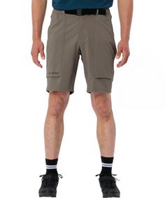 Rückansicht von VAUDE Men's Adlux Shorts Fahrradhose Herren coconut