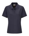Falke Pima Piqu&eacute; Boxy Poloshirt Damen - space blue (6116)