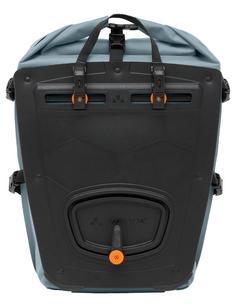 Rückansicht von VAUDE Free Cargo Fahrradtasche heron