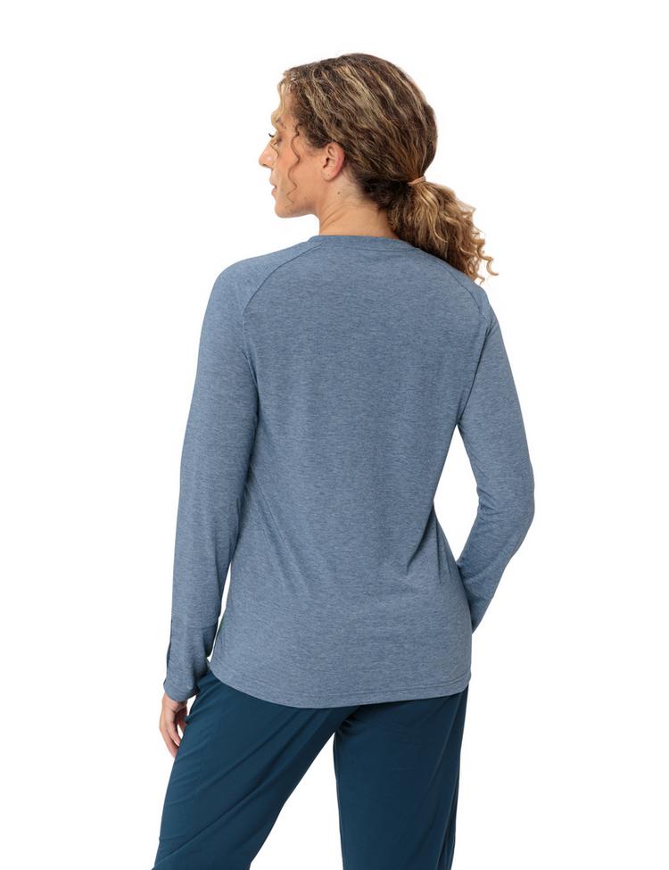 VAUDE VAUDE Women's Skomer LS T-Shirt III T-Shirt Damen - shore blue - 1 | SportScheck