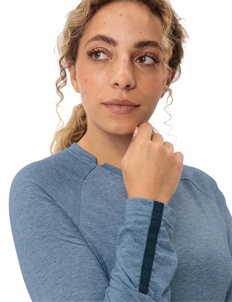 VAUDE VAUDE Women's Skomer LS T-Shirt III T-Shirt Damen - shore blue - 1 | SportScheck