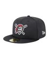 New Era Pittsburgh Pirates 59Fifty Cap Cap - schwarz