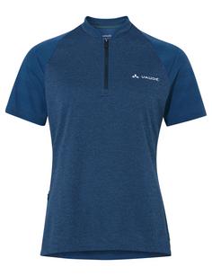 VAUDE Women's Tamaro HZ Shirt IV T-Shirt Damen dark sea