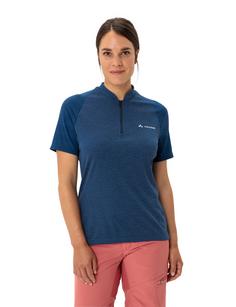 Rückansicht von VAUDE Women's Tamaro HZ Shirt IV T-Shirt Damen dark sea