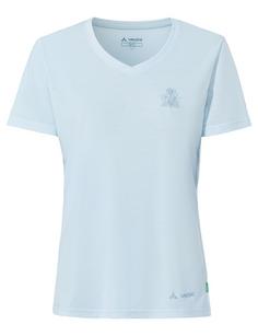VAUDE Women's Skomer Print T-Shirt III T-Shirt Damen summer blue