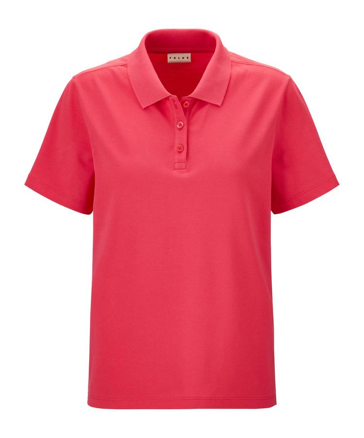 Falke Falke Pima Piqu&eacute; Boxy Polo Poloshirt Damen - fuchsia (8856) - 0 | SportScheck