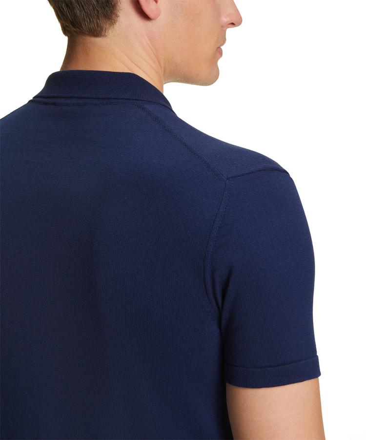 Falke Falke Cotton Polo Shirt Poloshirt Herren - night blue (6578) - 2 | SportScheck