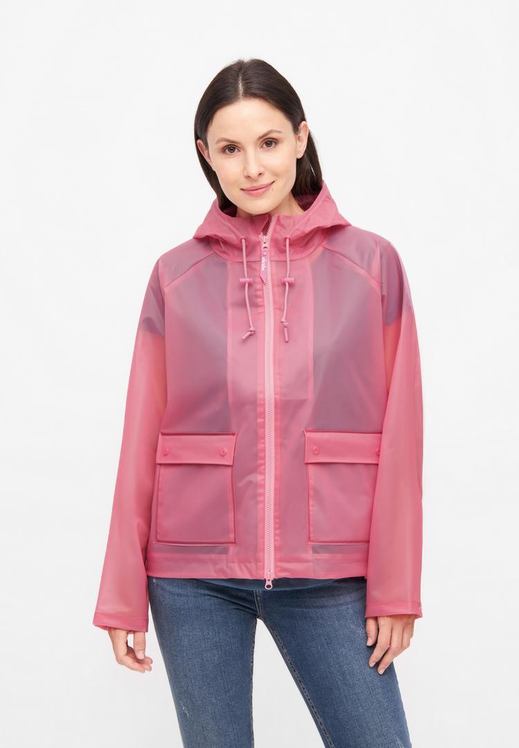 Derbe Derbe Peutby Ghost Regenjacke Damen - Orchid - 0 | SportScheck