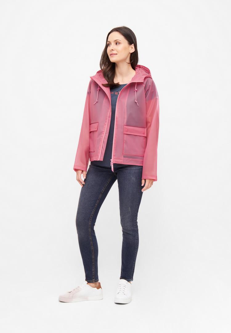Derbe Derbe Peutby Ghost Regenjacke Damen - Orchid - 1 | SportScheck