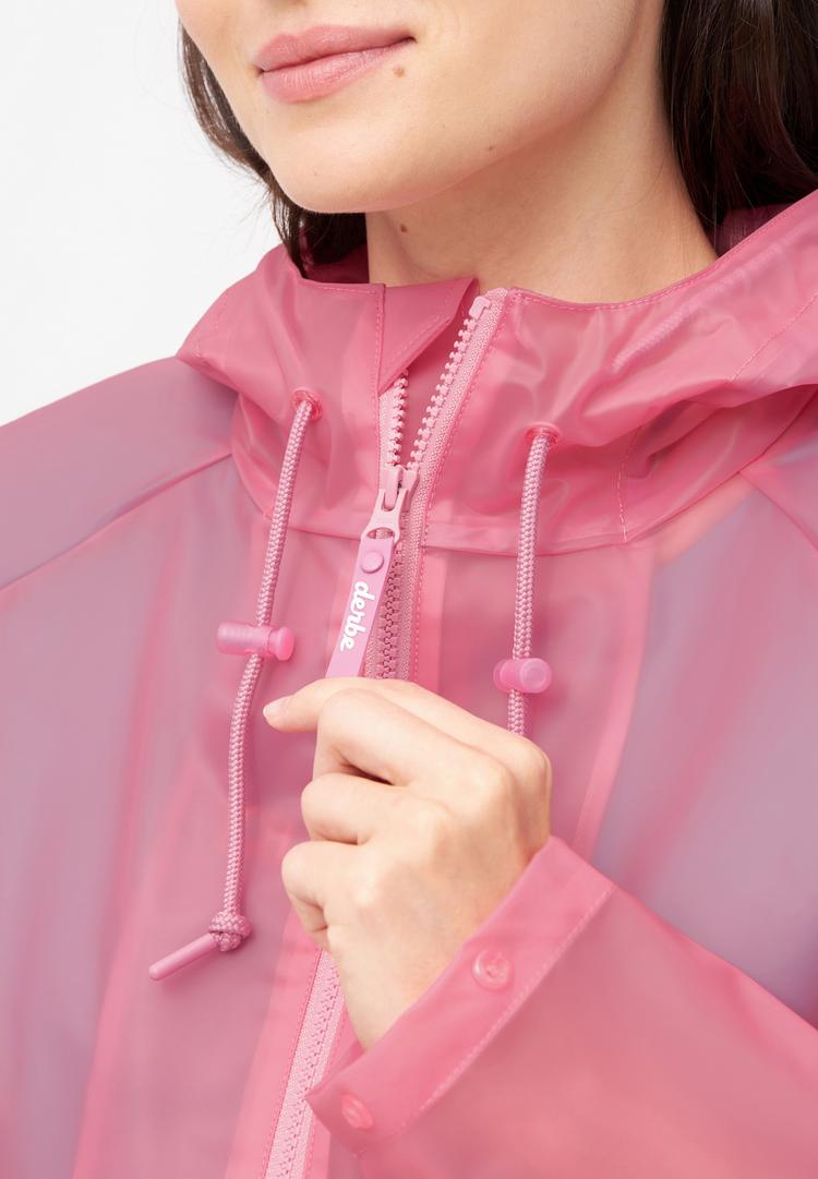 Derbe Derbe Peutby Ghost Regenjacke Damen - Orchid - 0 | SportScheck