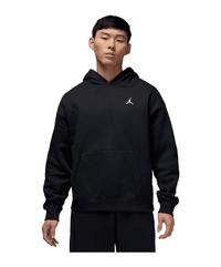 Nike Brooklyn Fleece Oversized Hoody Sweatjacke Herren - schwarzbeige