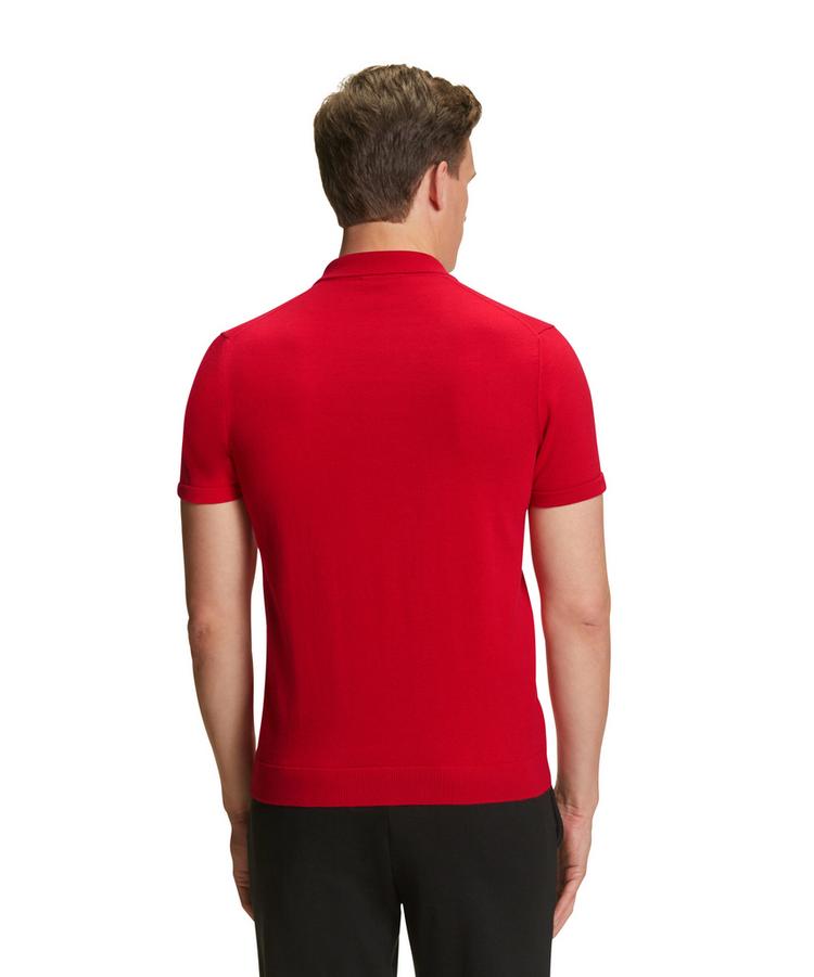 Falke Falke Cotton Polo Shirt Poloshirt Herren - red pepper (8074) - 0 | SportScheck