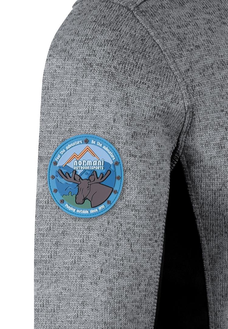 normani Outdoor Sports normani Outdoor Sports Tathlina Strickjacke Kinder - Grau - 4 | SportScheck