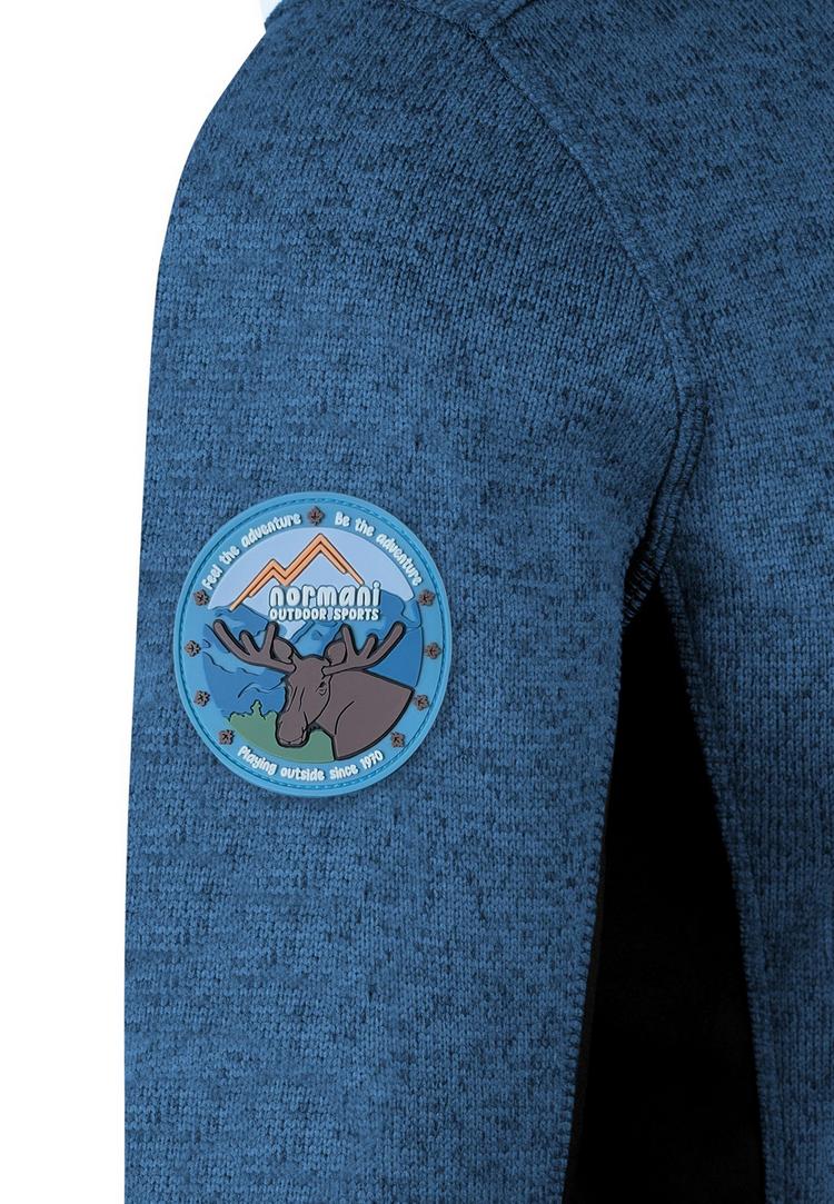normani Outdoor Sports normani Outdoor Sports Tathlina Strickjacke Kinder - Blau - 4 | SportScheck