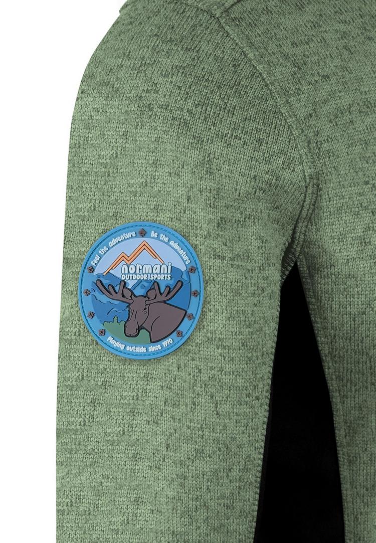 normani Outdoor Sports normani Outdoor Sports Tathlina Strickjacke Kinder - Gr&uuml;n - 4 | SportScheck