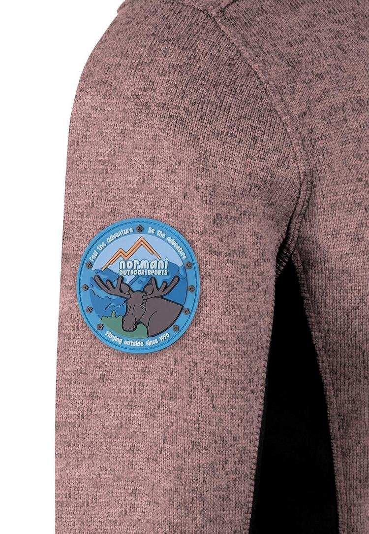 normani Outdoor Sports normani Outdoor Sports Tathlina Strickjacke Kinder - Rosa - 4 | SportScheck