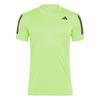 adidas Club Tennis CLIMACOOL 3-Streifen T-Shirt Funktionsshirt Herren - Lucid Lemon